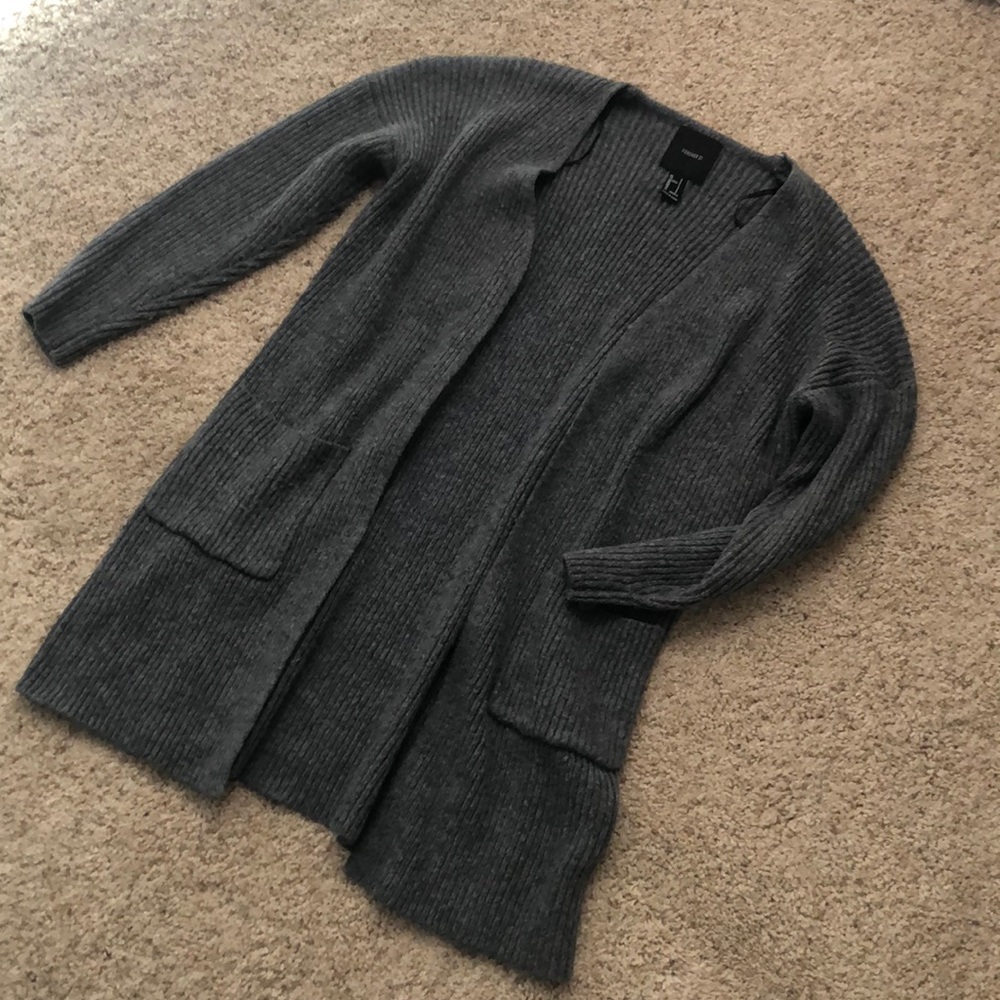 Grey Cardigan